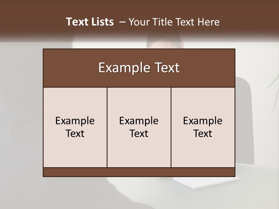 Teamwork Greeting Years PowerPoint Template
