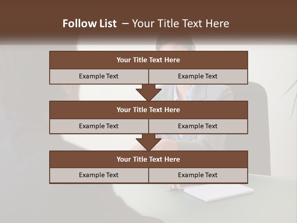Teamwork Greeting Years PowerPoint Template