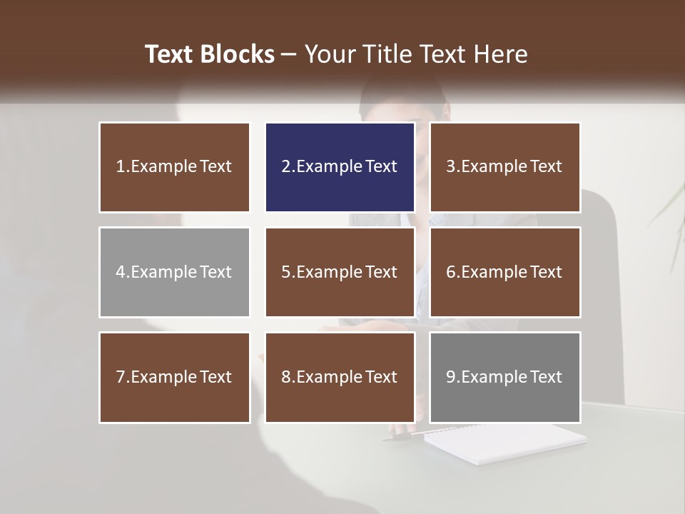 Teamwork Greeting Years PowerPoint Template