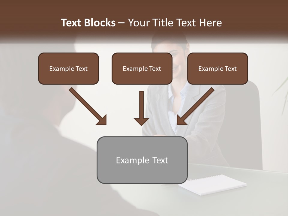 Teamwork Greeting Years PowerPoint Template