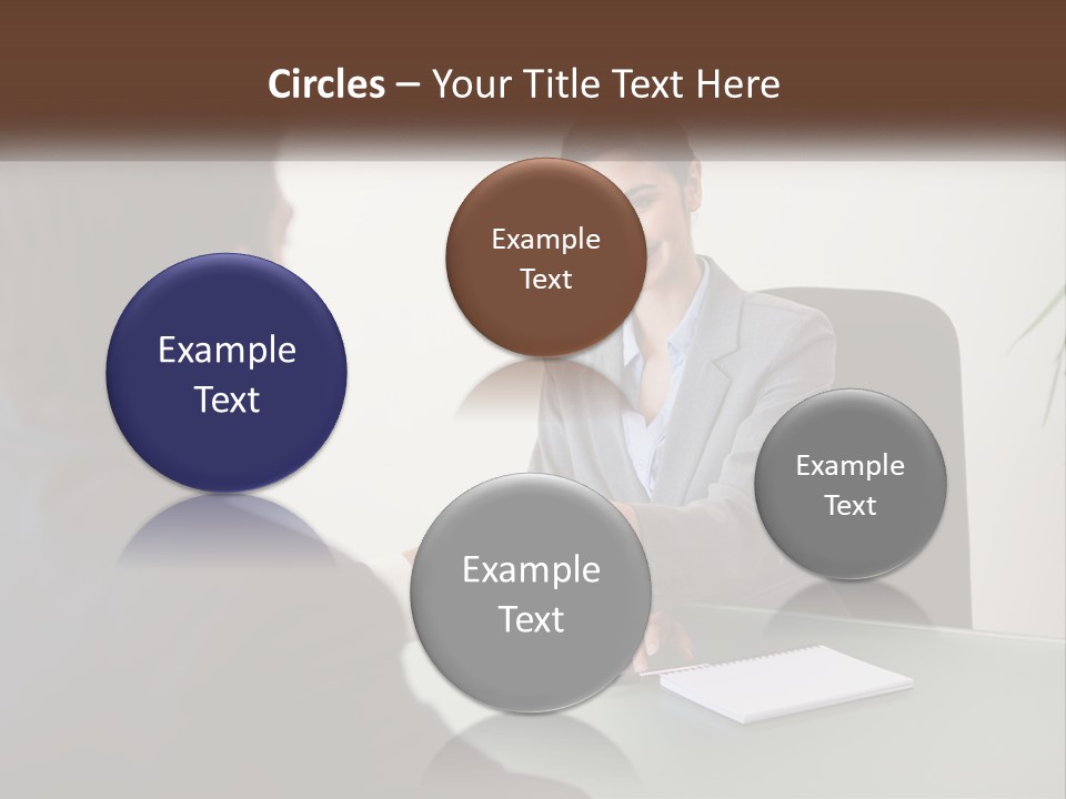Teamwork Greeting Years PowerPoint Template