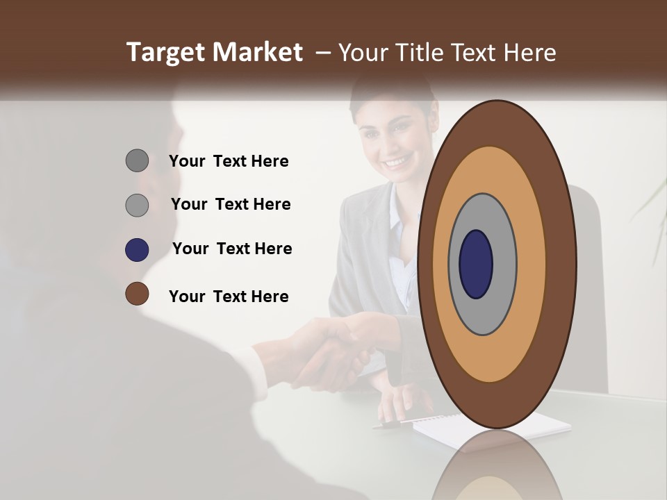 Teamwork Greeting Years PowerPoint Template