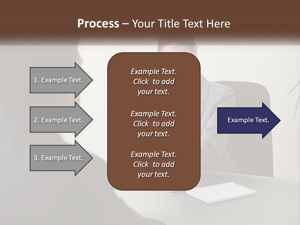 Teamwork Greeting Years PowerPoint Template