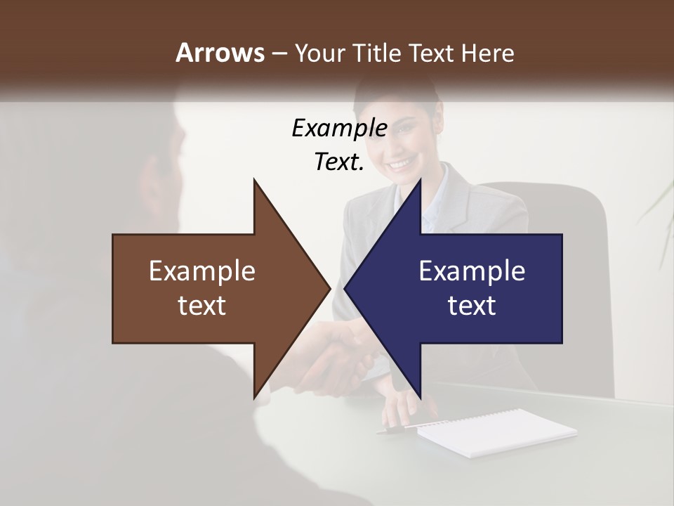 Teamwork Greeting Years PowerPoint Template