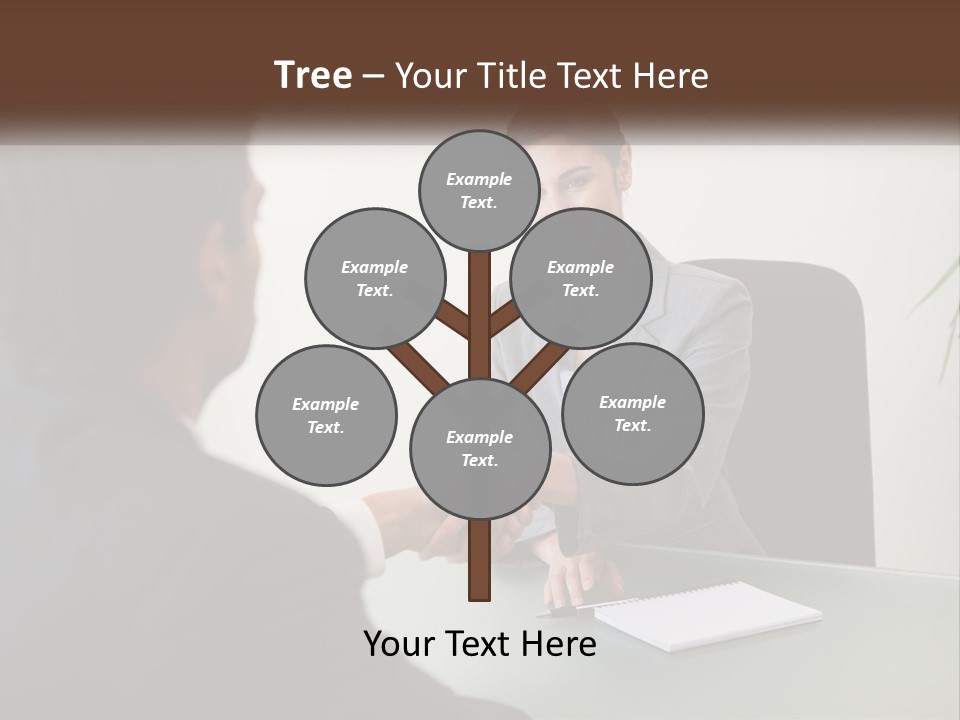 Teamwork Greeting Years PowerPoint Template