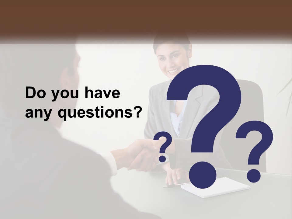 Teamwork Greeting Years PowerPoint Template