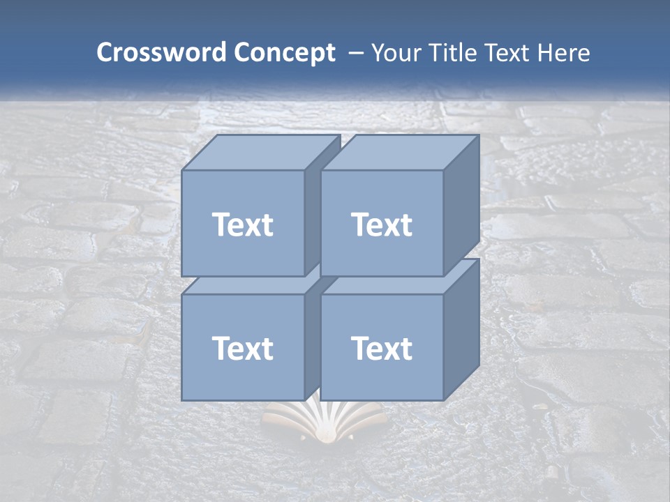 Way Of St James Rain Shell PowerPoint Template