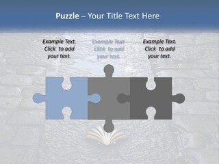 Way Of St James Rain Shell PowerPoint Template