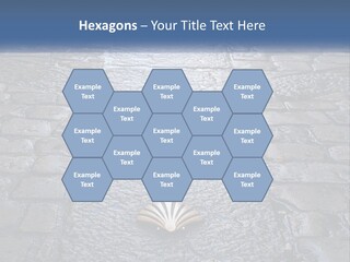 Way Of St James Rain Shell PowerPoint Template