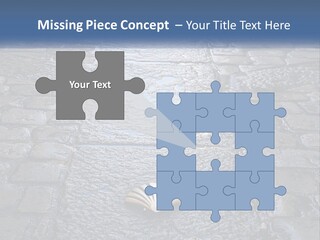 Way Of St James Rain Shell PowerPoint Template