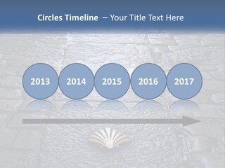 Way Of St James Rain Shell PowerPoint Template