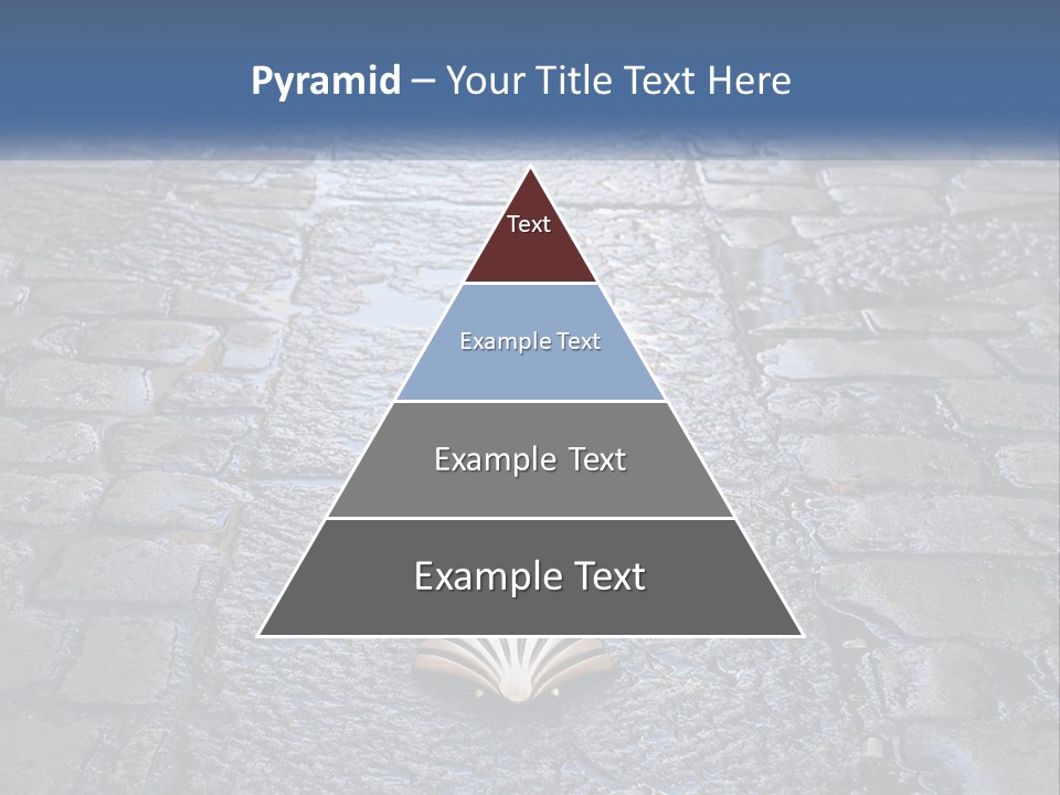 Way Of St James Rain Shell PowerPoint Template