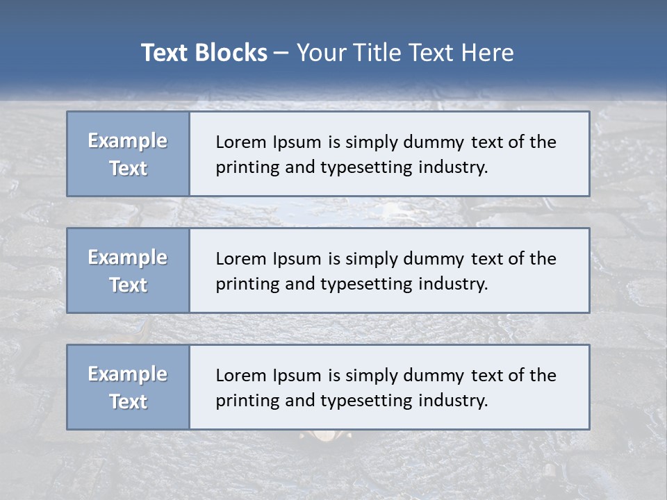 Way Of St James Rain Shell PowerPoint Template