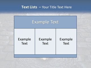 Way Of St James Rain Shell PowerPoint Template