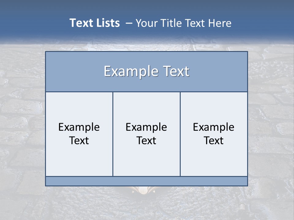 Way Of St James Rain Shell PowerPoint Template