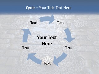 Way Of St James Rain Shell PowerPoint Template