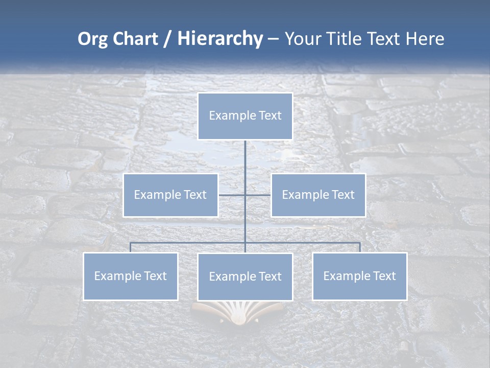 Way Of St James Rain Shell PowerPoint Template