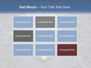 Way Of St James Rain Shell PowerPoint Template