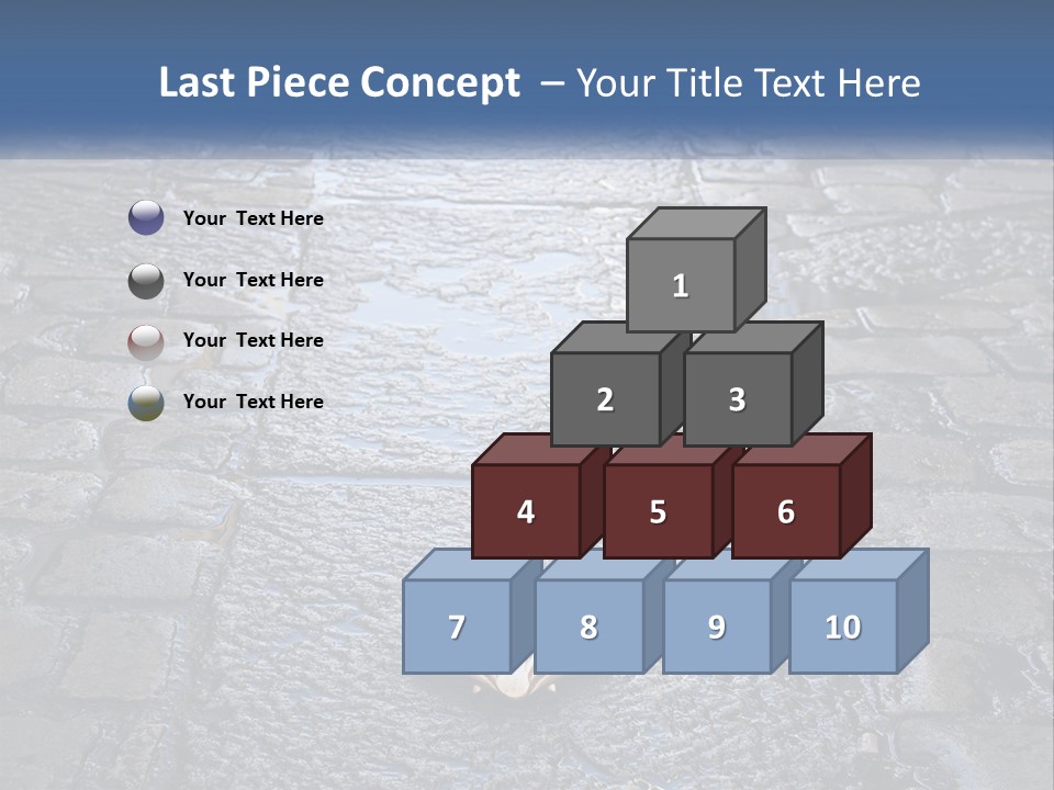 Way Of St James Rain Shell PowerPoint Template