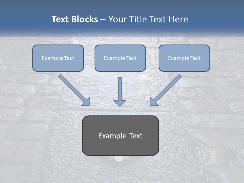 Way Of St James Rain Shell PowerPoint Template