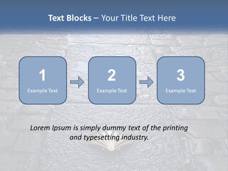 Way Of St James Rain Shell PowerPoint Template