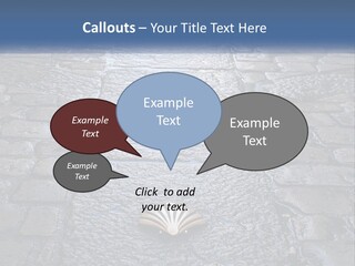 Way Of St James Rain Shell PowerPoint Template