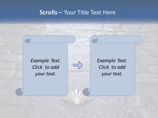 Way Of St James Rain Shell PowerPoint Template
