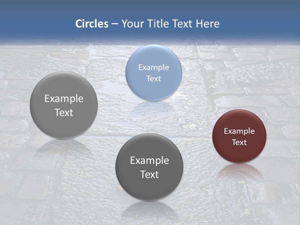 Way Of St James Rain Shell PowerPoint Template