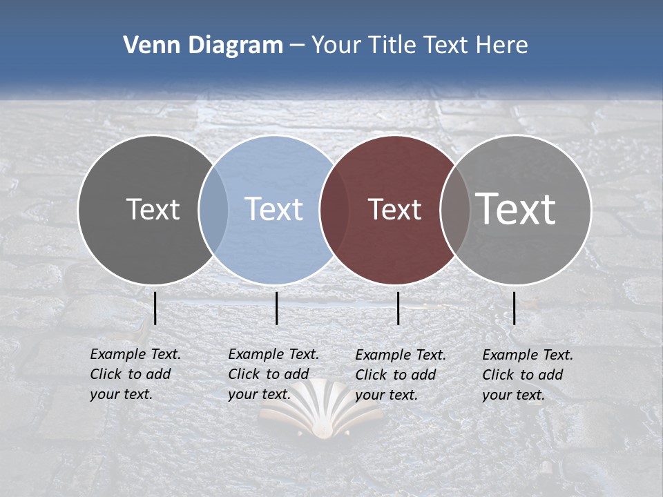 Way Of St James Rain Shell PowerPoint Template