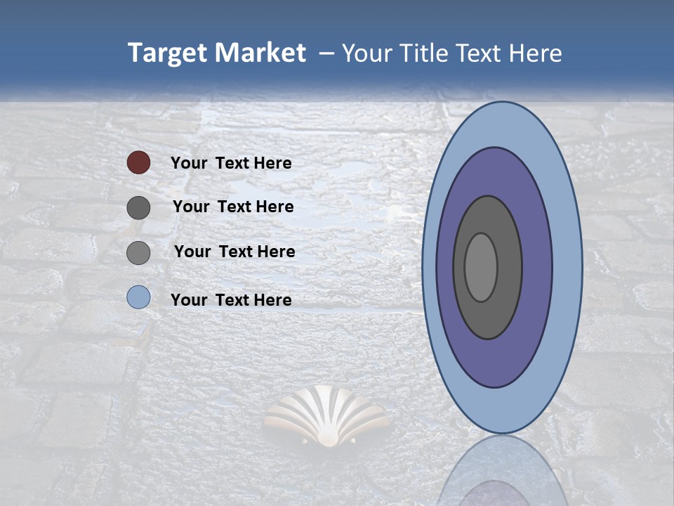 Way Of St James Rain Shell PowerPoint Template