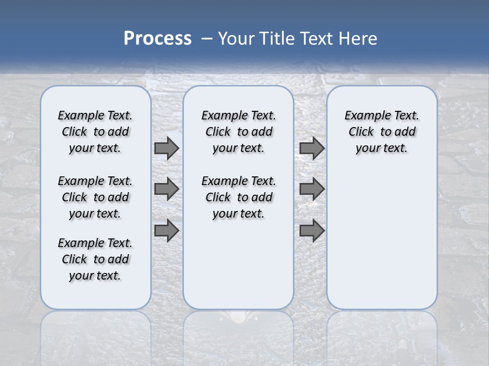 Way Of St James Rain Shell PowerPoint Template