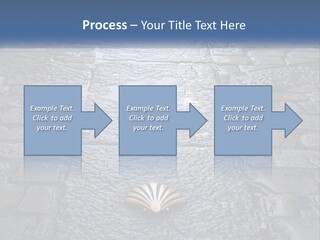 Way Of St James Rain Shell PowerPoint Template