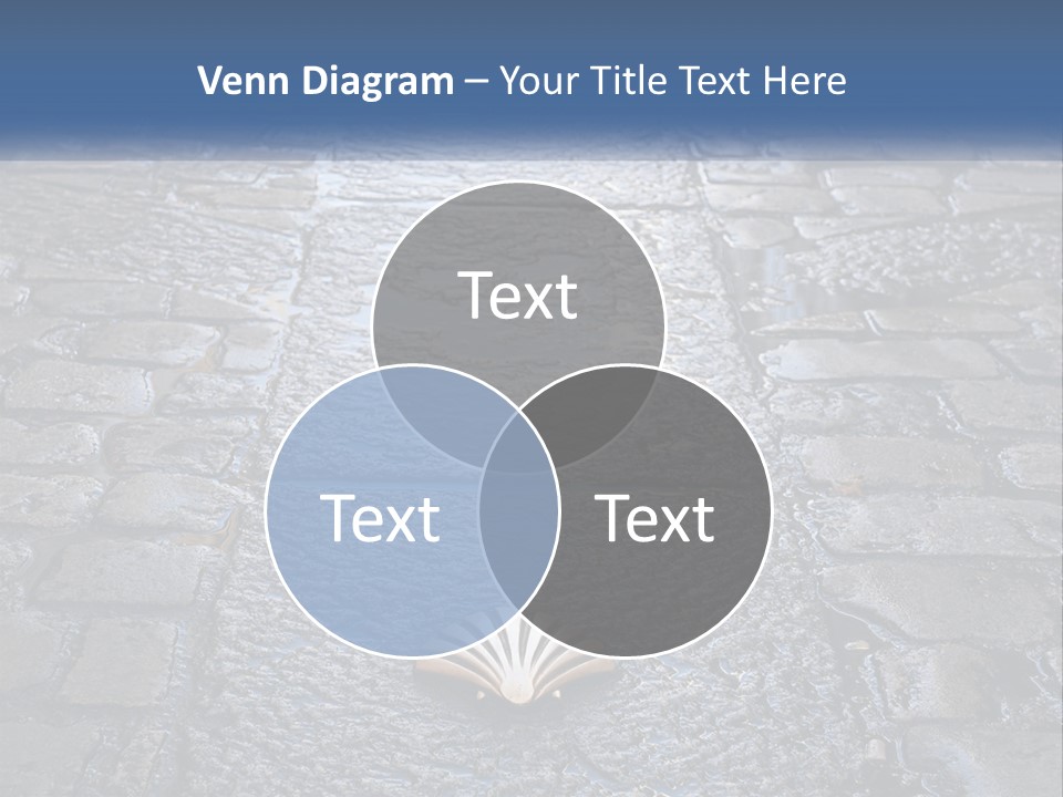 Way Of St James Rain Shell PowerPoint Template