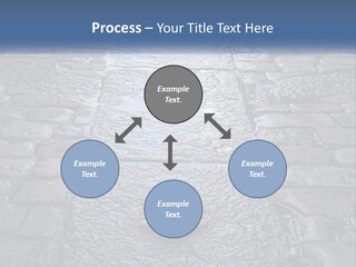 Way Of St James Rain Shell PowerPoint Template