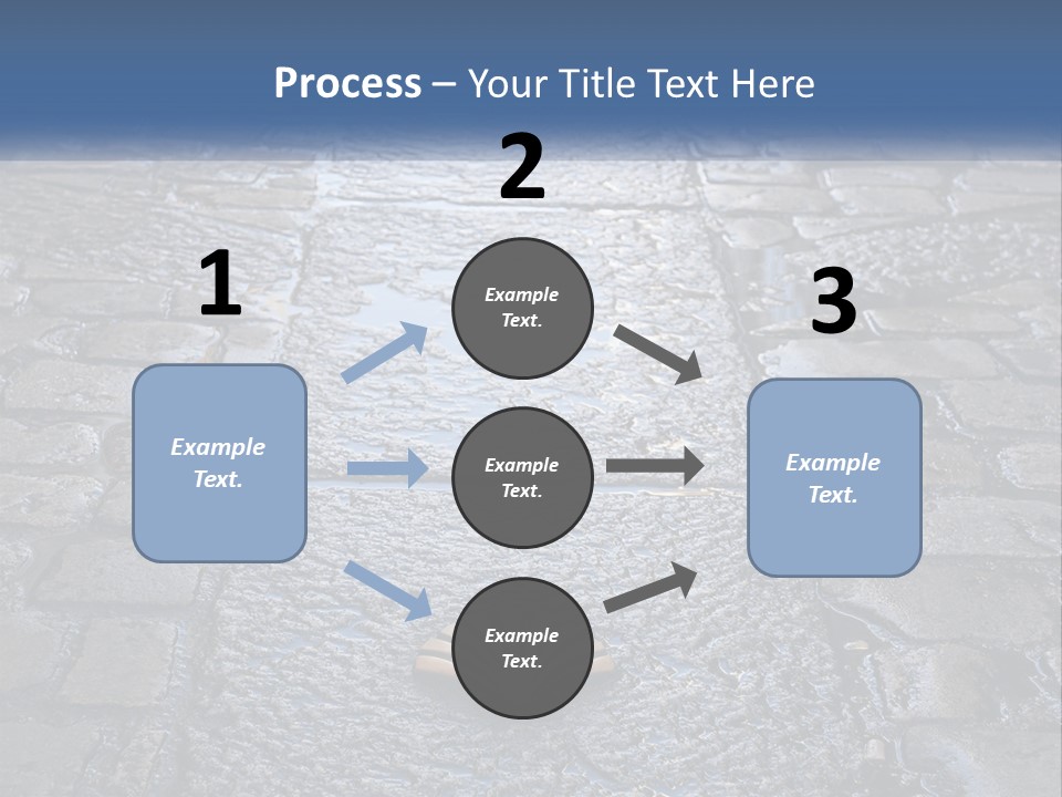 Way Of St James Rain Shell PowerPoint Template