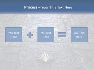 Way Of St James Rain Shell PowerPoint Template