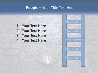 Way Of St James Rain Shell PowerPoint Template