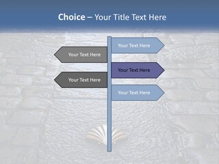 Way Of St James Rain Shell PowerPoint Template