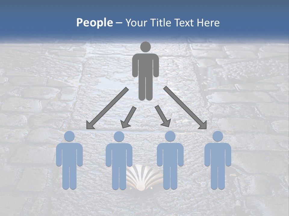 Way Of St James Rain Shell PowerPoint Template