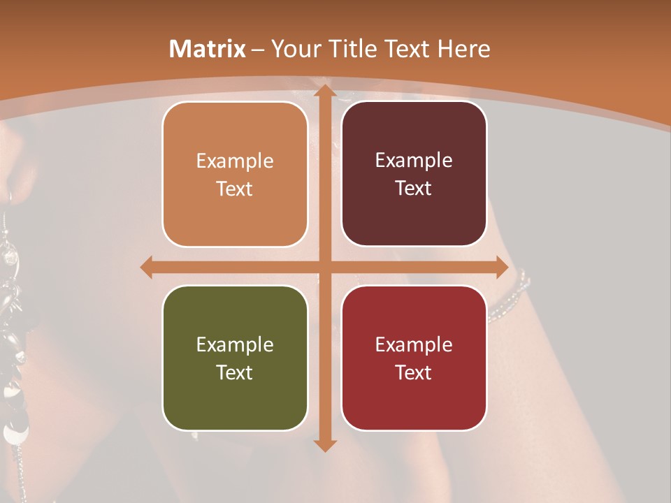 African Ghanese Sadness PowerPoint Template