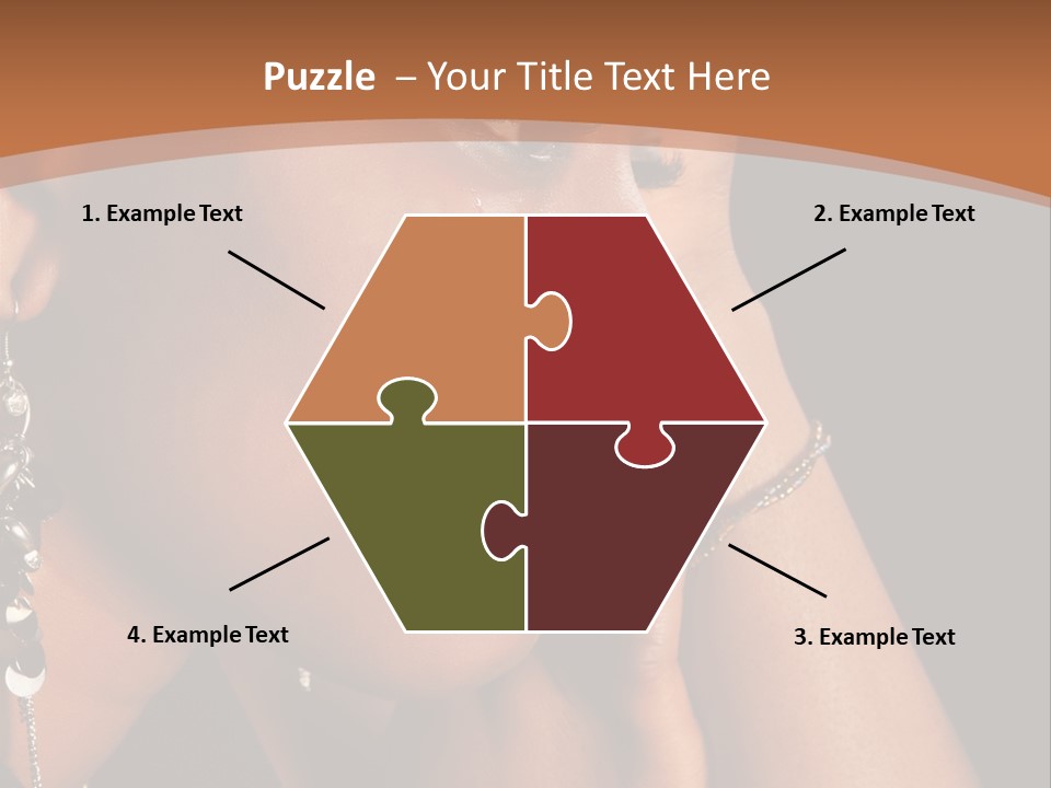 African Ghanese Sadness PowerPoint Template