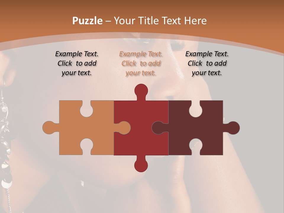 African Ghanese Sadness PowerPoint Template