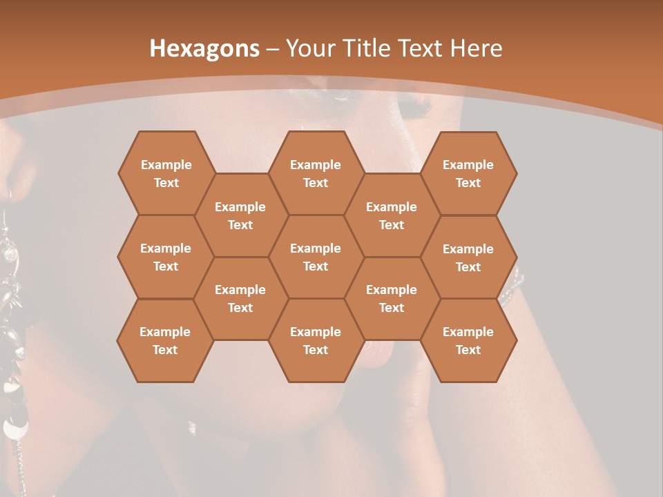 African Ghanese Sadness PowerPoint Template