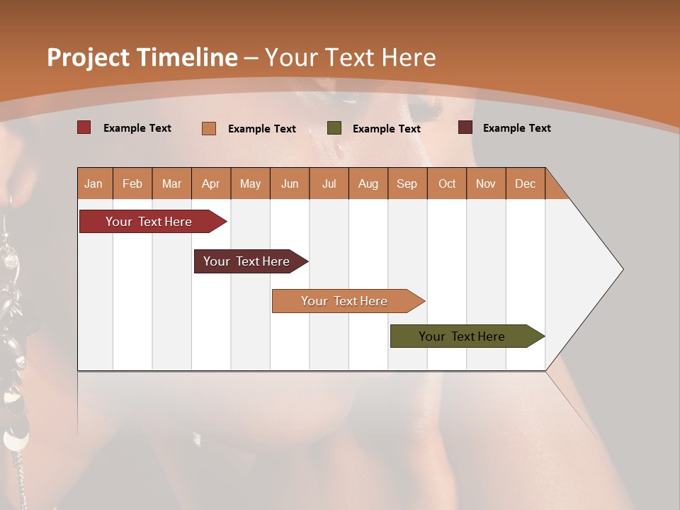African Ghanese Sadness PowerPoint Template