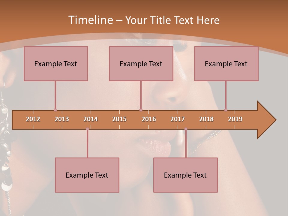 African Ghanese Sadness PowerPoint Template