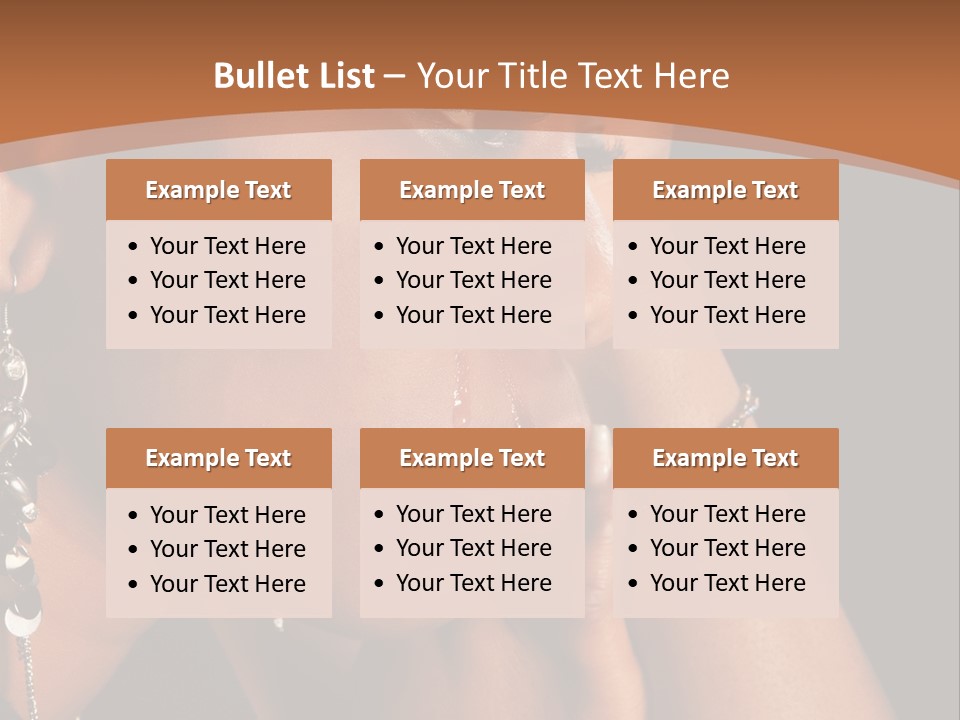 African Ghanese Sadness PowerPoint Template