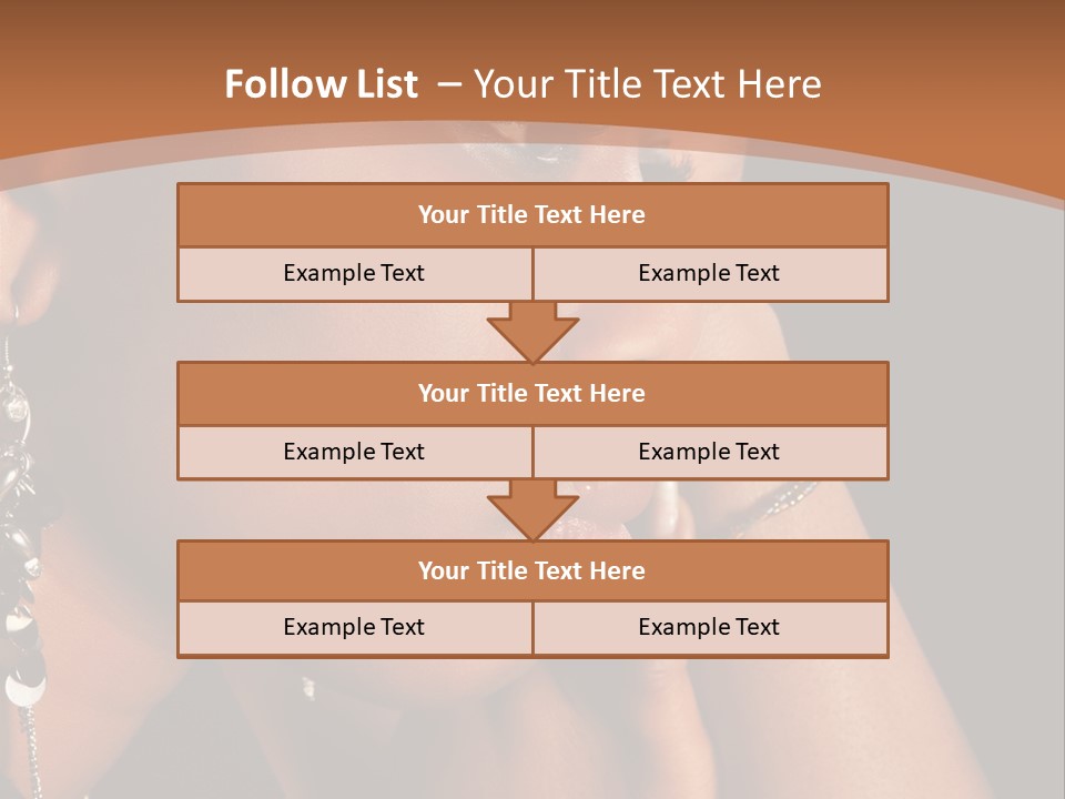 African Ghanese Sadness PowerPoint Template