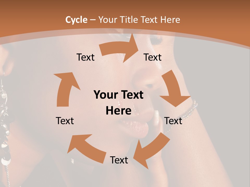 African Ghanese Sadness PowerPoint Template