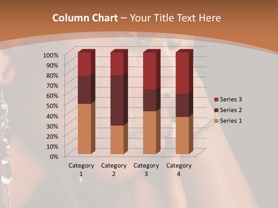 African Ghanese Sadness PowerPoint Template
