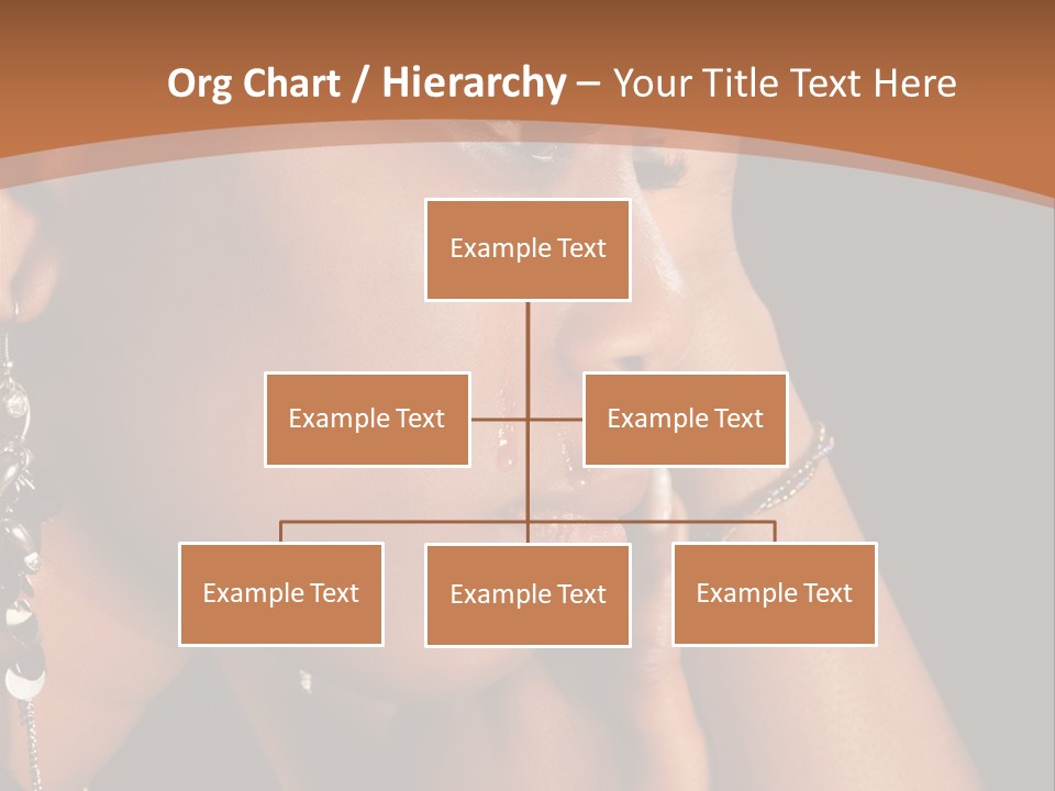 African Ghanese Sadness PowerPoint Template